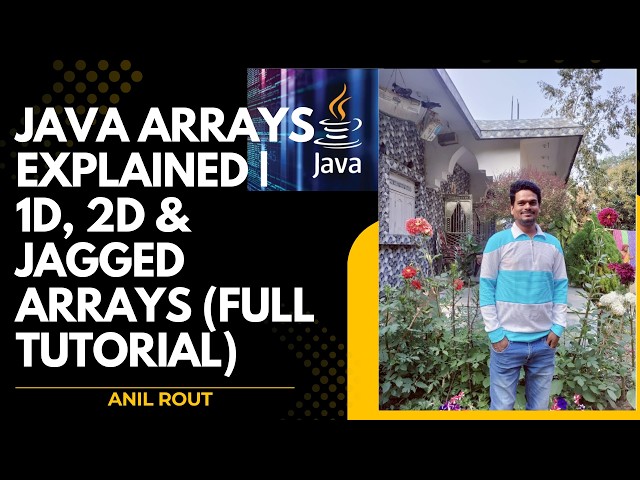 Java Arrays Explained 🔥 | 1D, 2D & Jagged Arrays (Full Tutorial)