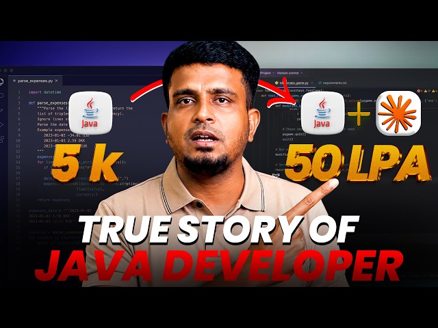 stop wasting money in java course | learn AI to 50LPA salary #springboot #ai