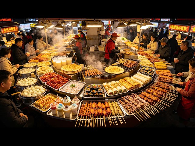 Popular Chinese Street Food: 100 Kinds of Snacks You Absolutely Cannot Miss!