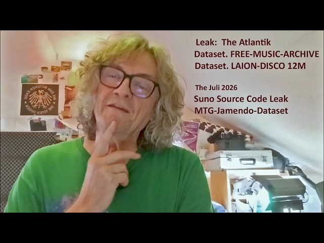 The Atlantik Leak  - Suno Source Code Leak - CC Musik für AI Training - Seid Ihr auch betroffen?