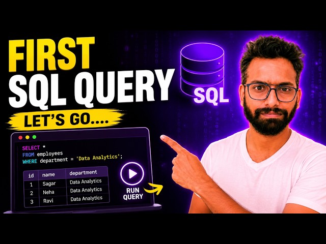 Your First SQL Query | SQL for Beginners