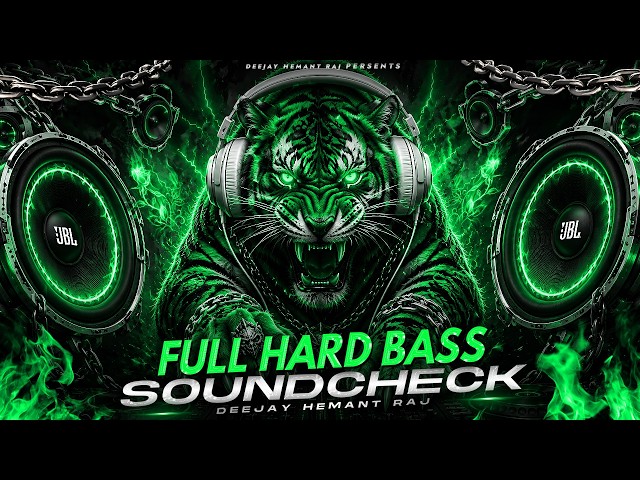 🔥DJ SOUND CHECK | EDM TRANCE⚡️| NEW DJ HARD BASS SONG | SPEAKER CHECK | TIGER DJ | SLOW AND REVERB🔥