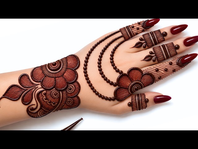 full hand simple mehndi design new 2026 |mehandi ka design | mehndi design | मेहंदी डिजाइन| #mehandi