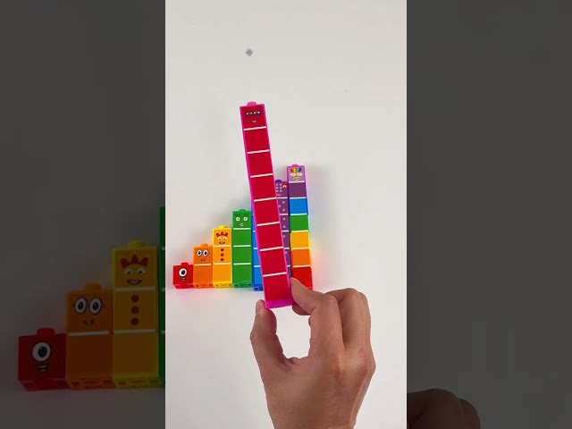 Numberblocks Mathlink Cubes Counting 1-10 Custom Kit