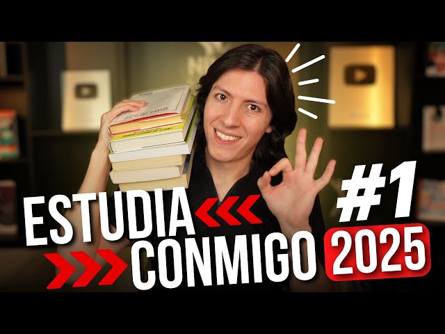 🚩 ESTUDIA CONMIGO 2025 - Parte 1 | Estudia en Vivo con Pablo Lomeli - 2 Horas con Música