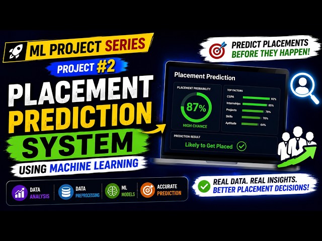 Placement Prediction System Using Machine Learning | End-to-End Python ML Project