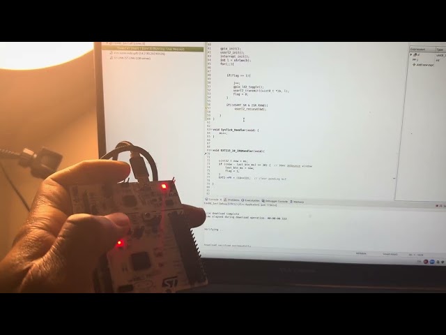 LearnBareMetalPart4_interrupt confirmation ( tutorial link below )
