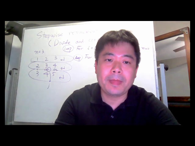 IC210: Unit 3: Nested loop & stepwise refinement - Henkel matrix