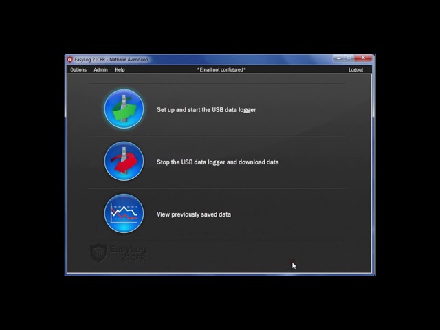 Lascar Electronics- EasyLog 21 CFR USB Data Logger Software Setup