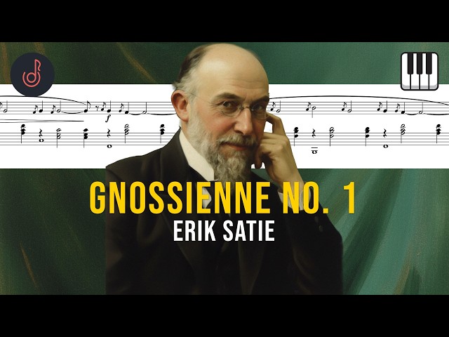 Erik Satie - Gnossienne No. 1 - Piano Tutorial with Sheet Music
