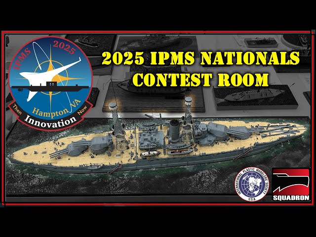2025 IPMS Nationals Model Contest Room Walkthrough