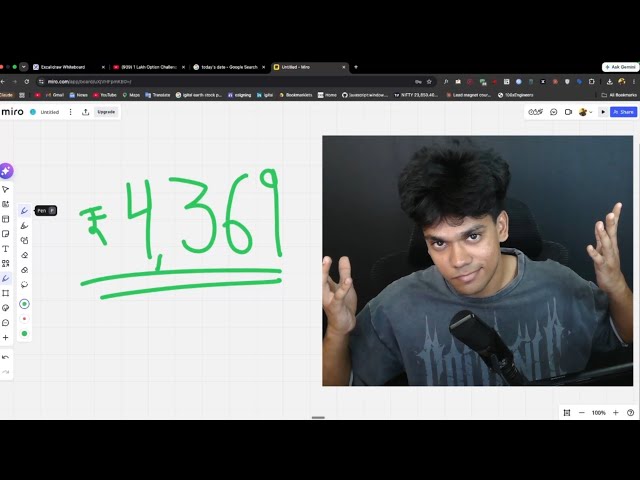 Day 4 – Building Live Options Algo Until ₹1,00,000 | Total: +₹8945.75