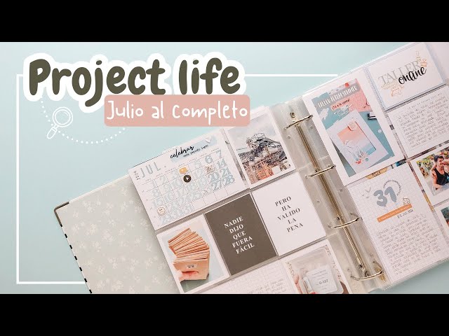 PROJECT LIFE - My entire month of July | scrapbooking | memory keeping