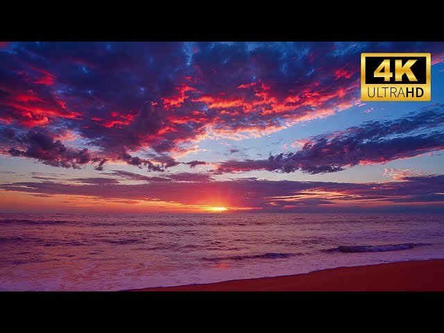 🖼️ Ocean 4K Screensaver • 12 Hours Live Stream • Quiet Coastal Wallpaper