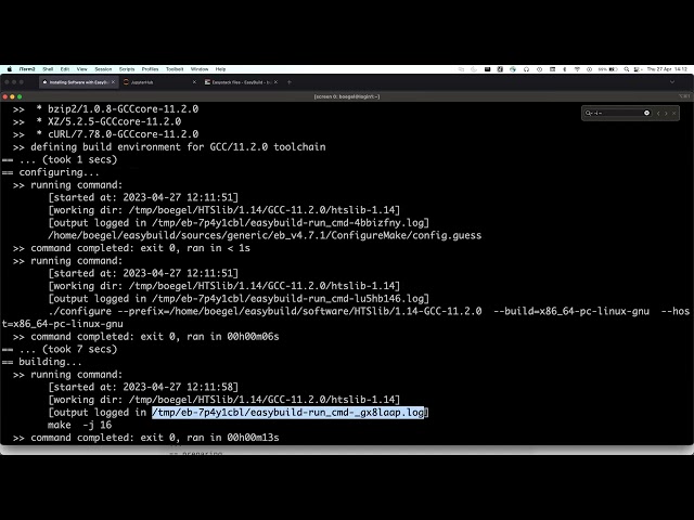 EasyBuild + EESSI UK workshop (April 2023), part 2 of 5
