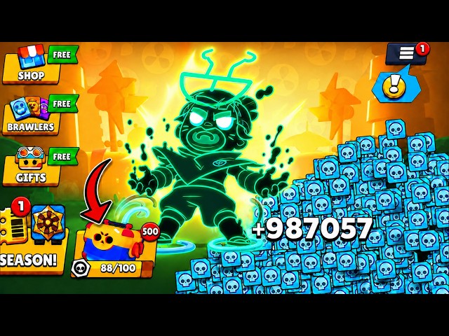 BIGGEST CREDITS EVER WITH NANO NORI! 😱 BRAWL STARS NEW UPDATE 🔥