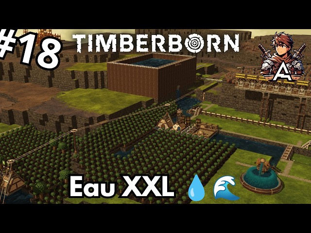 Timberborn 1.1 FR Ep.18 : Oasis Déborde d’Eau Après ce Chantier Monumental 🦫💦