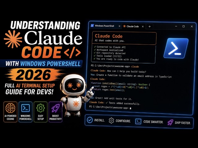 Understanding Claude Code with Windows PowerShell 2026: Full AI Terminal Setup Guide for Devs!