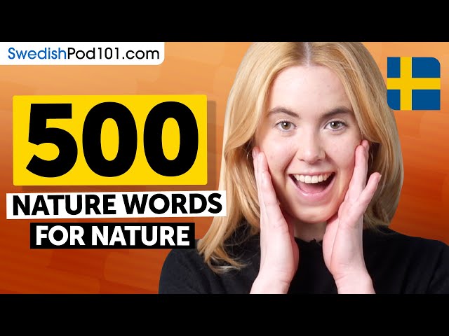 Swedish Nature Words for Nature Lovers!