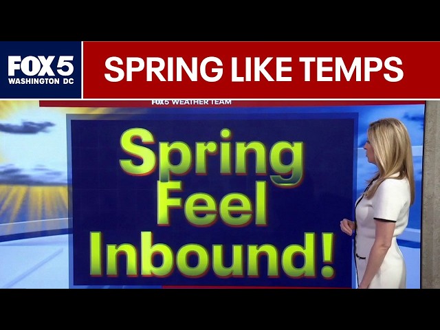 DC Weather: Spring-like conditions to follow stormy weather