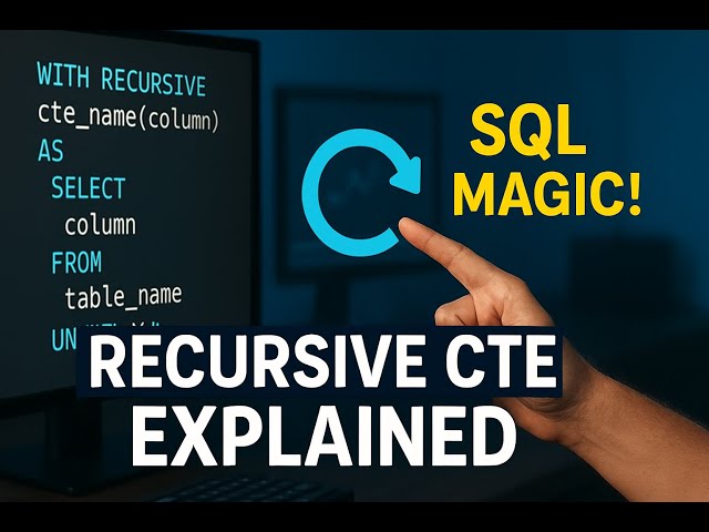 Recursive CTE Explained | SQL for Data Engineering