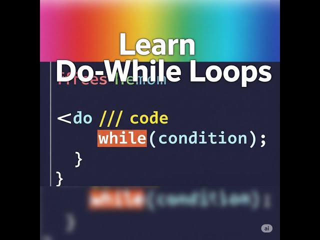 Do-While Loop in Programming 🔁