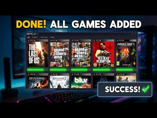 RPCS3 Tutorial: How to add games in RPCS3 2026