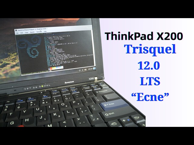Can a ThinkPad X200 Still Run Linux in 2026? Installing Trisquel 12.0 LTS “Ecne” [0047]