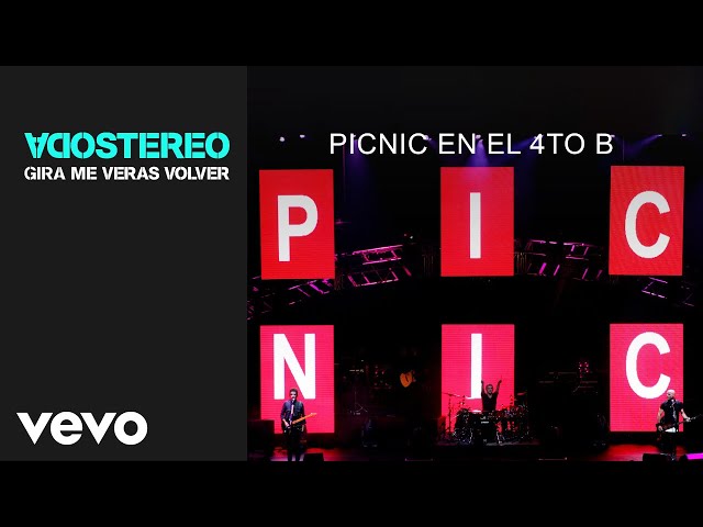 Soda Stereo - Picnic En El 4to B (Gira Me Verás Volver)