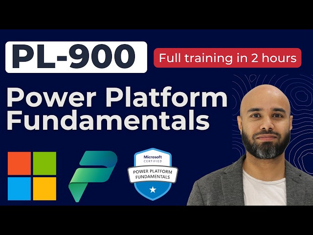PL-900 Full Course | Power Platform Fundamentals Certification Training