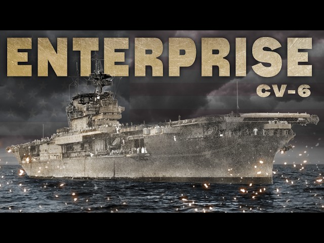 El buque más condecorado de la historia: USS Enterprise CV-6 | Documental Completo