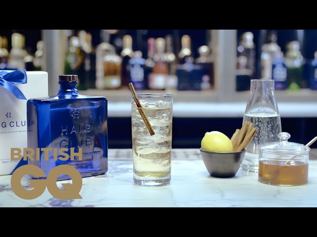 How to Make a Scotch Citrus Cooler | In the Mix Haig Club Cocktails | British GQ