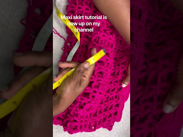 Have you seen this skirt tutorial? It’s up on my channel #BRcrochet #crocheteveryday #moderncrochet