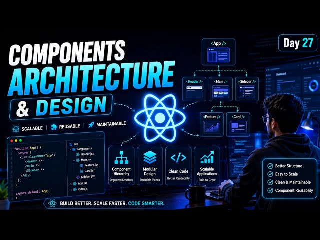 React components Architecture and Design 