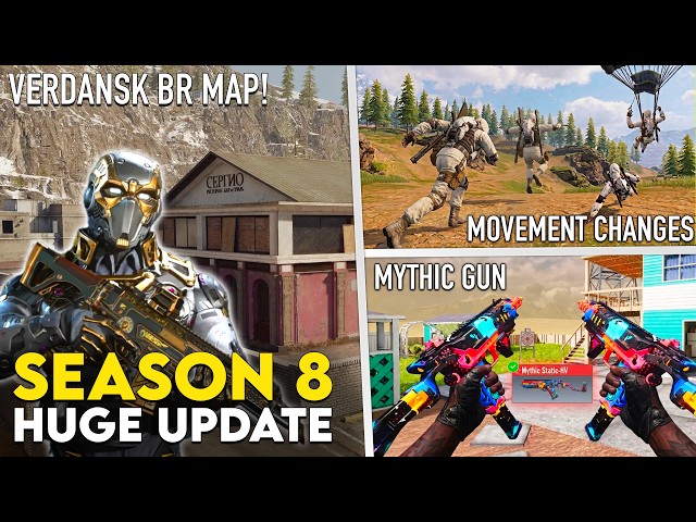 CODM Season 8 Leaks: New BR Map Verdansk, Movement Changes, New Mode, Mythic Guns & More! COD Mobile