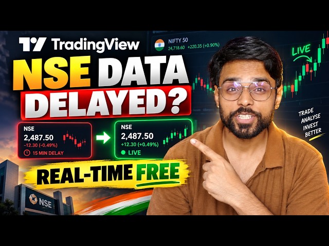 TradingView NSE Data Delayed? Get Real-Time Data FREE