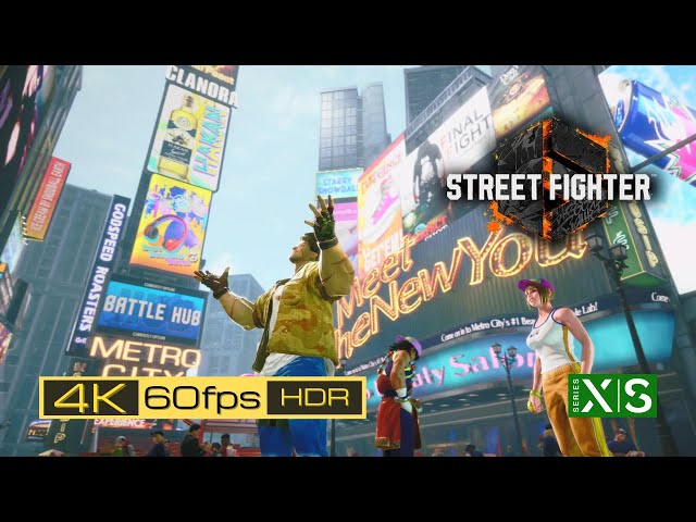 Street Fighter 6 demo first 40 minutes gameplay (XBox Series X, 4K 60fps HDR)