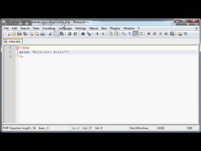 PHP fundamentals: Echo Function