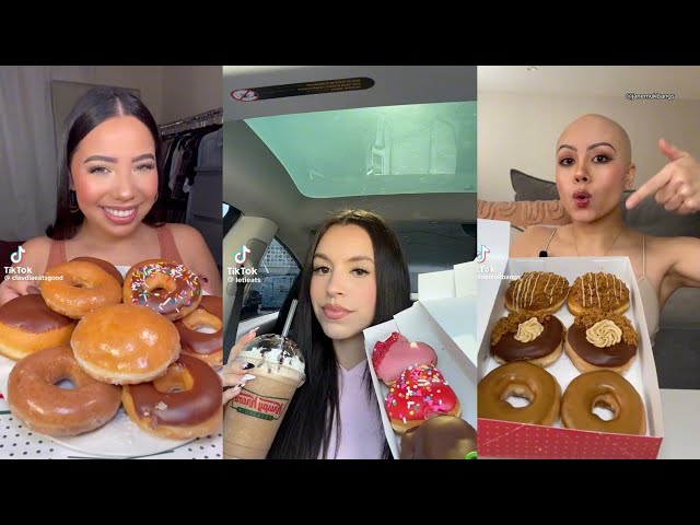 DONUT MUKBANG 🍩 | TIKTOK FOOD COMPILATION