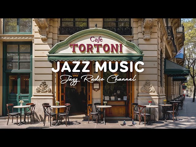 Coffee Shop Ambience ☕ Fresh Morning Atmosphere with Happy Summer Jazz Music to Work, Study & Relax