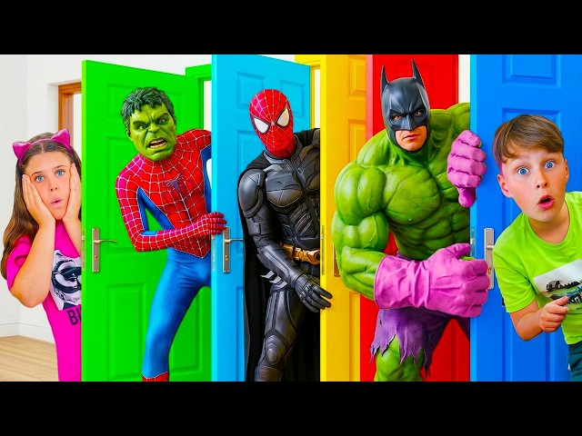 Kids Play Superheroes