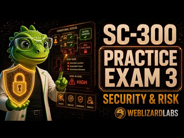 SC-300 Practice Exam: Security and Risk