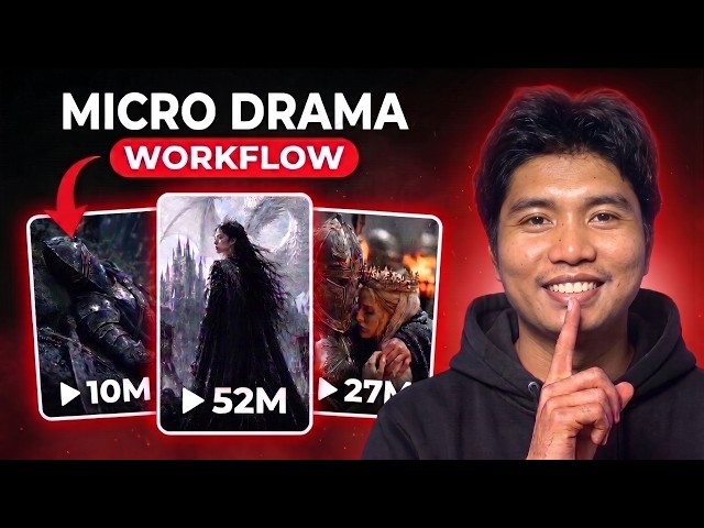 Paano Gumawa ng AI MICRO DRAMA Hollywood-STYLE Series with ONE MASTER PROMPT for FREE and UNLIMITED!
