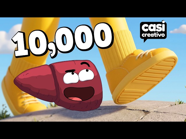 Tus Órganos Cuando Caminas 10,000 Pasos al Día | Casi Creativo