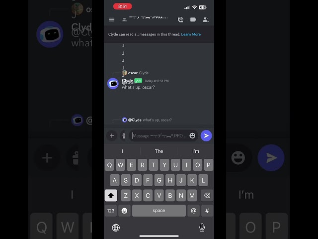 Ayo? ( new discord bot is sus) #ai #discord #discordtroll #shorts