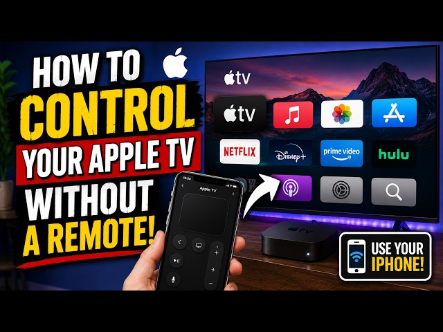 How To Control Your Apple TV Without a Remote