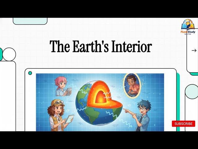 The Earth's Interior || Geography L - 10 || Geography Through Animation || UPSC IAS || All State PCS