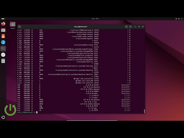 Linux – How to use ss command to list sockets and ports