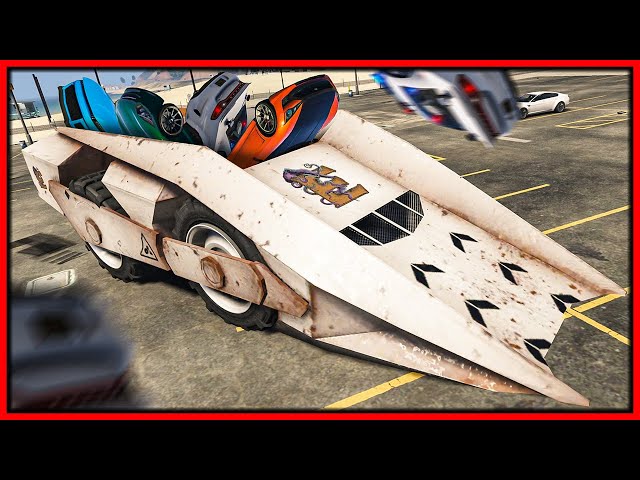I BUILT RAMP CAR SCOOPER & DESTROYED COPS IN GTA 5 RP!