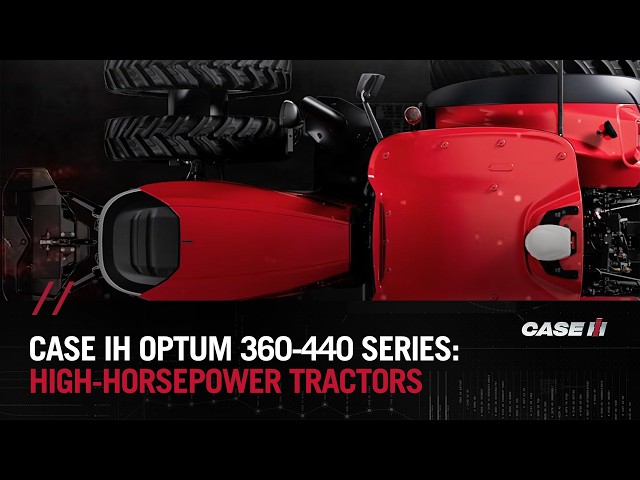 Case IH Optum 360–440 Series: High-Horsepower Tractors